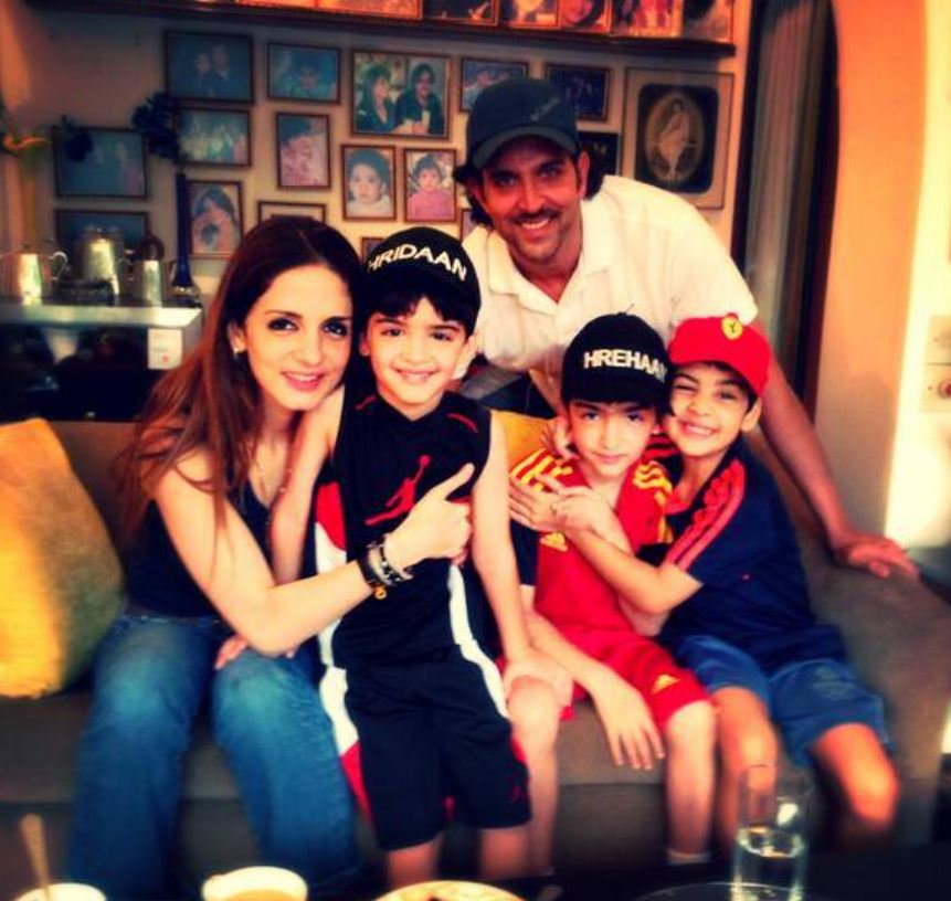 Hrithik Roshan family